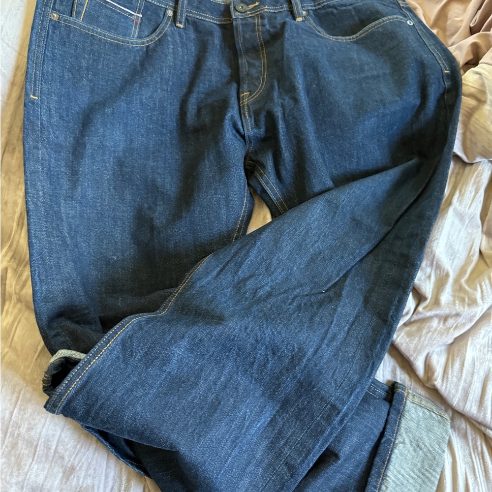 Men's Japanese denim Jeans by cult of individuality out of Los Angeles